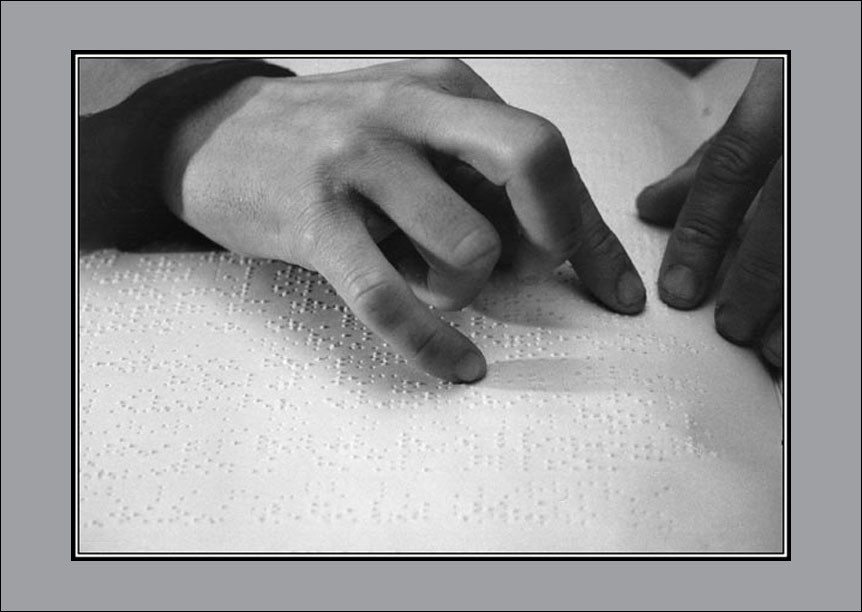 "Lectura Braille" de Hugo Alberto Schneider