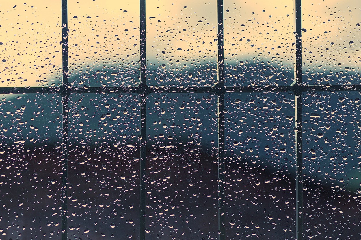 "As chuvas nossas do dia a dia, neste foco seletivo" de Decio Badari
