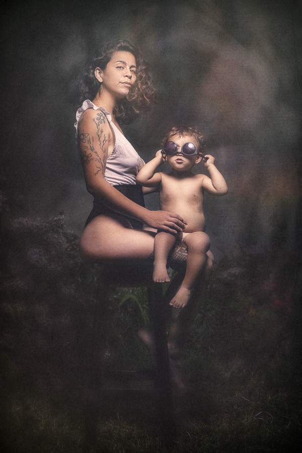 "Retrato de Madre e Hijo" de Alejandro Ferrer