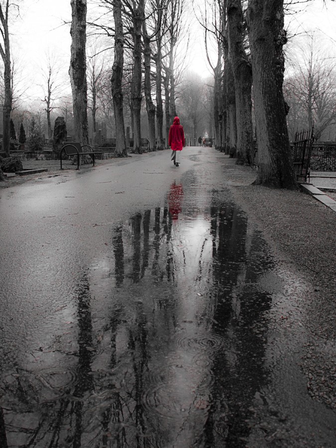 "La dama de rojo" de Sergio Mussini