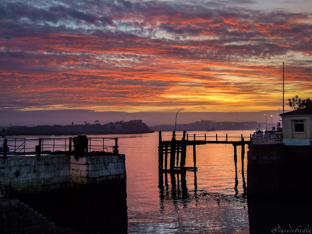 "sunset from Cobh" de David Roldn