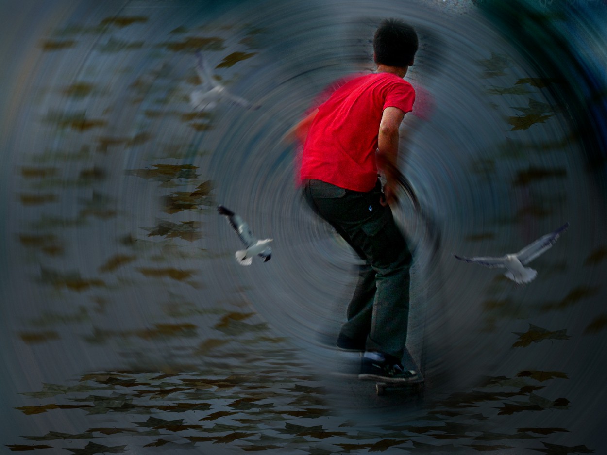 "El patinador" de Ricardo S. Spinetto