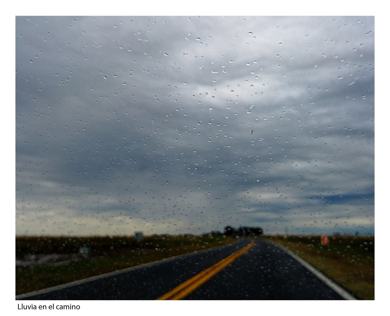 "Lluvia en el camino" de Nora Lilian Iturbide ( Noral )