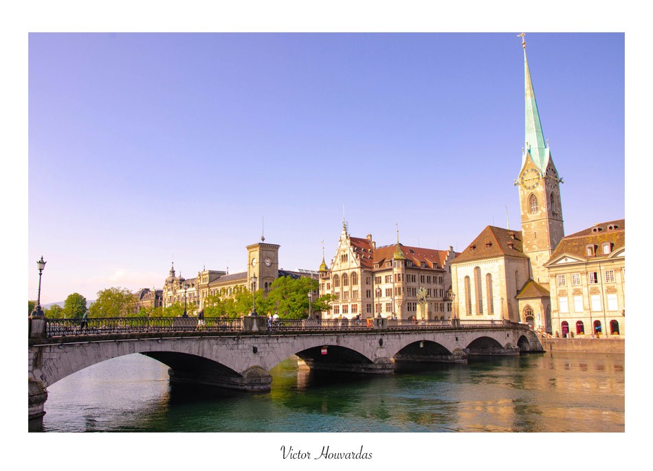 "El puente en Zurich" de Victor Houvardas