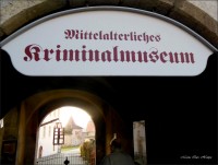 El Museo del Crimen, en Rotemburgo...