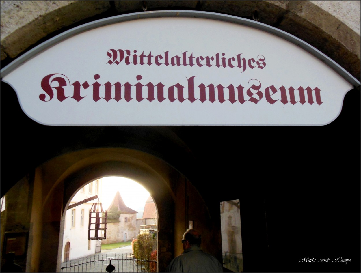 "El Museo del Crimen, en Rotemburgo..." de Mara Ins Hempe