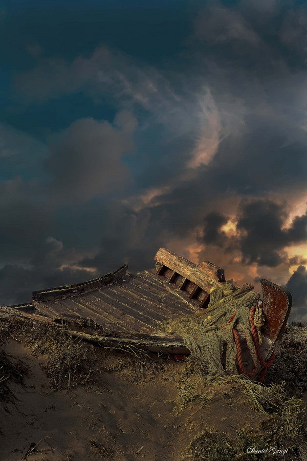 "restos del naufragio" de Alberto Daniel Gangi