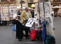 Arte en Piazza Navona