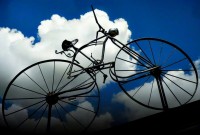 Bicicleta a las nubes
