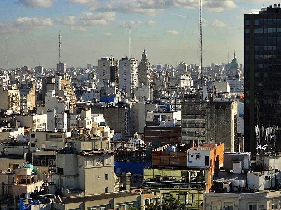 "Una tarde mirando Buenos Aires" de Ana Giorno