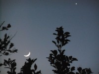 Luna y Venus 