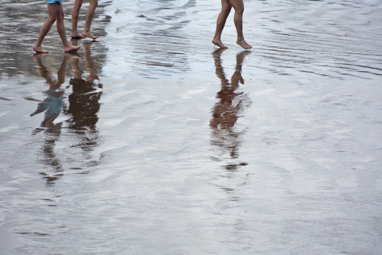 "En la playa" de Osvaldo Sergio Gagliardi