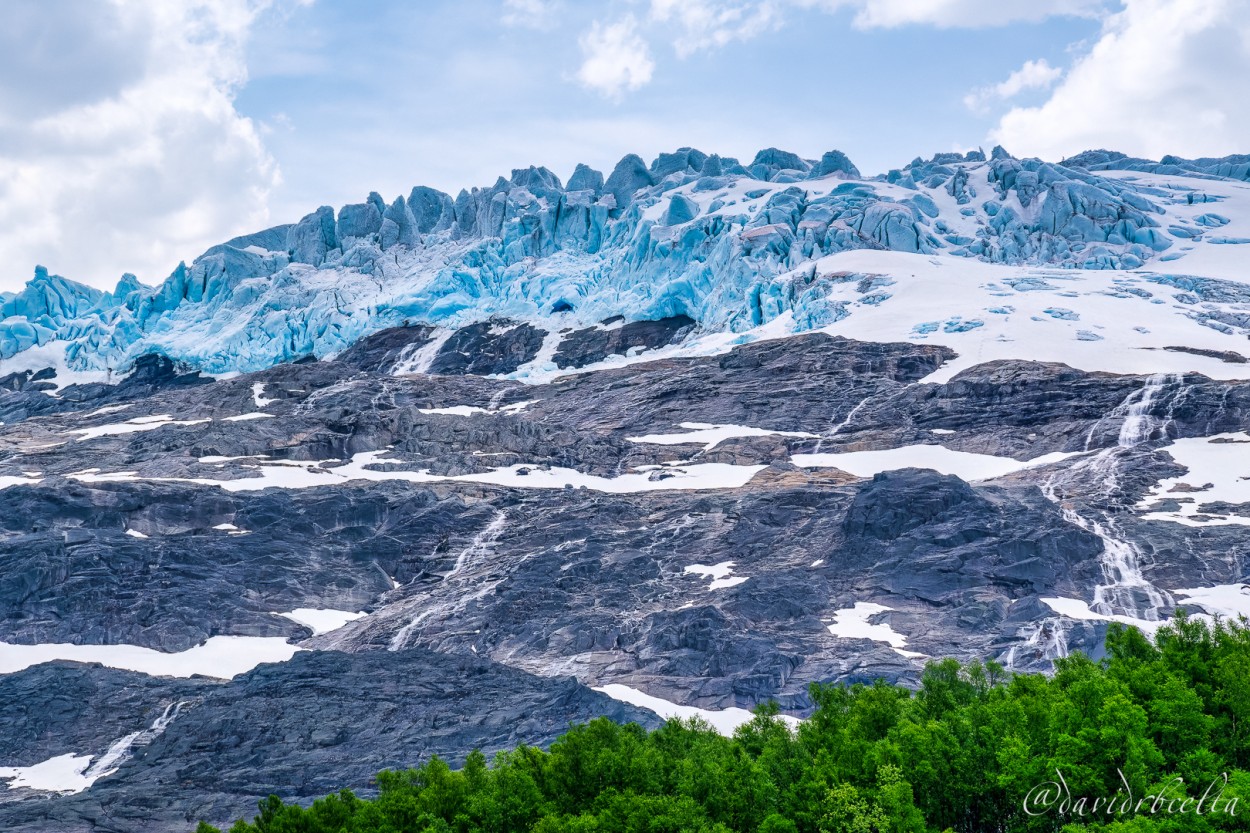 "Norge - Briksdal Glacier" de David Roldn