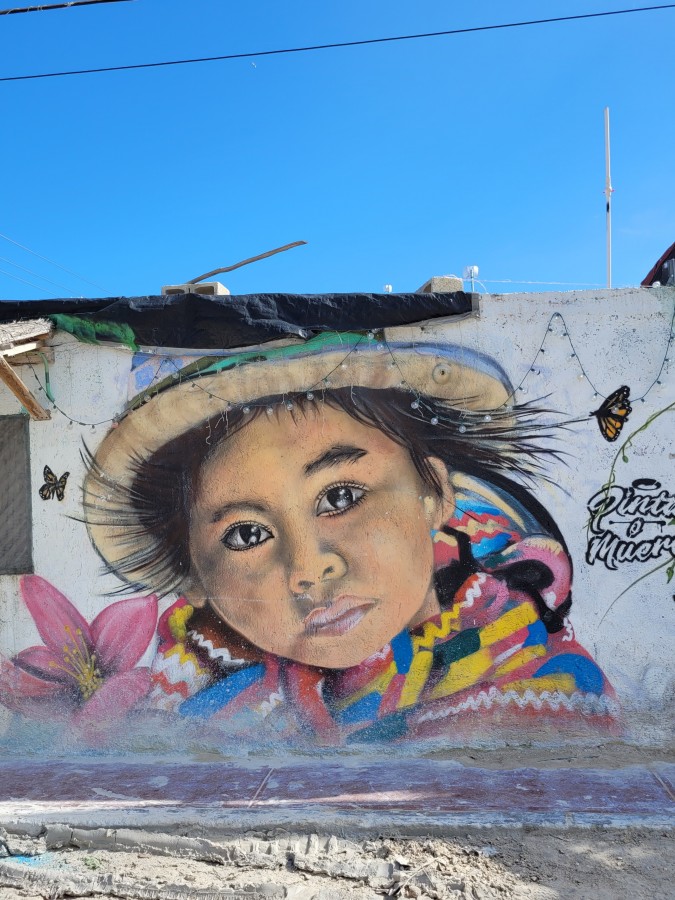 "Mural mexicano" de Ruth Saavedra