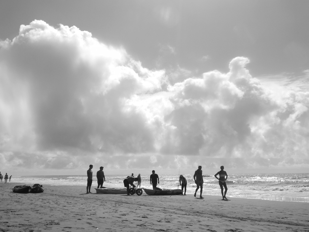"En la playa..." de José Luis Mansur