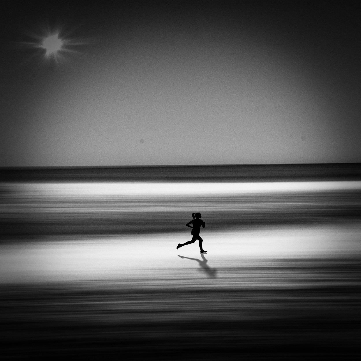 "Courir sur la plage." de Carlos A. Sandoval