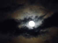 ` El saludo de la Luna`