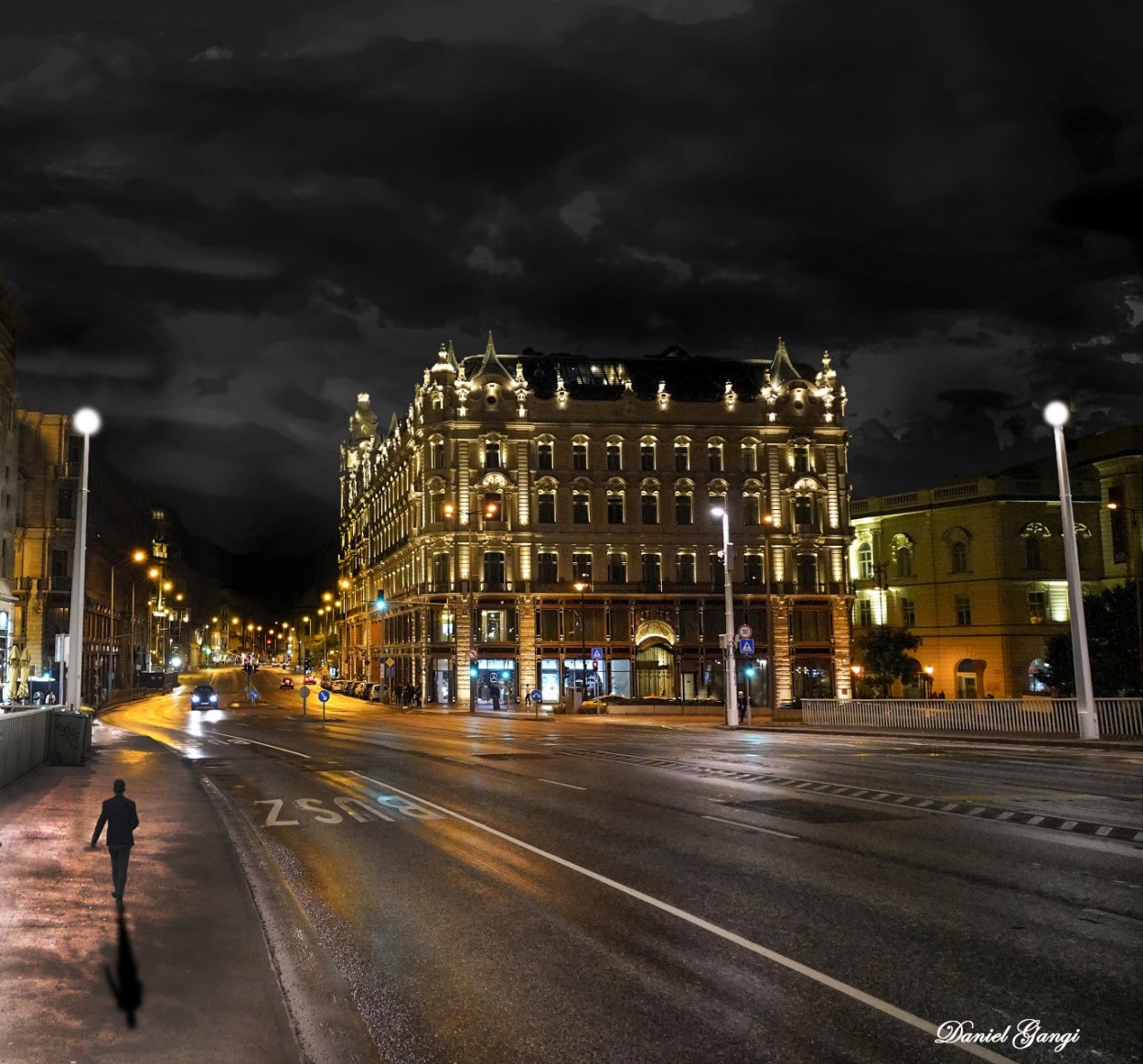 "noches de Budapest/Hungra" de Alberto Daniel Gangi
