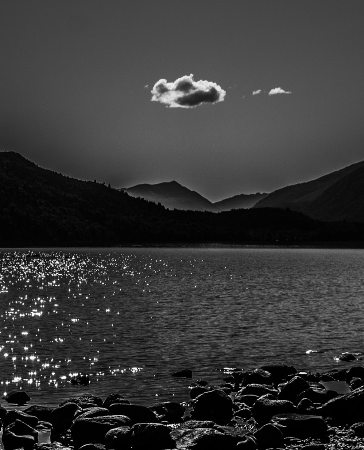 "Nube solitaria..." de Pablo Luis Freire