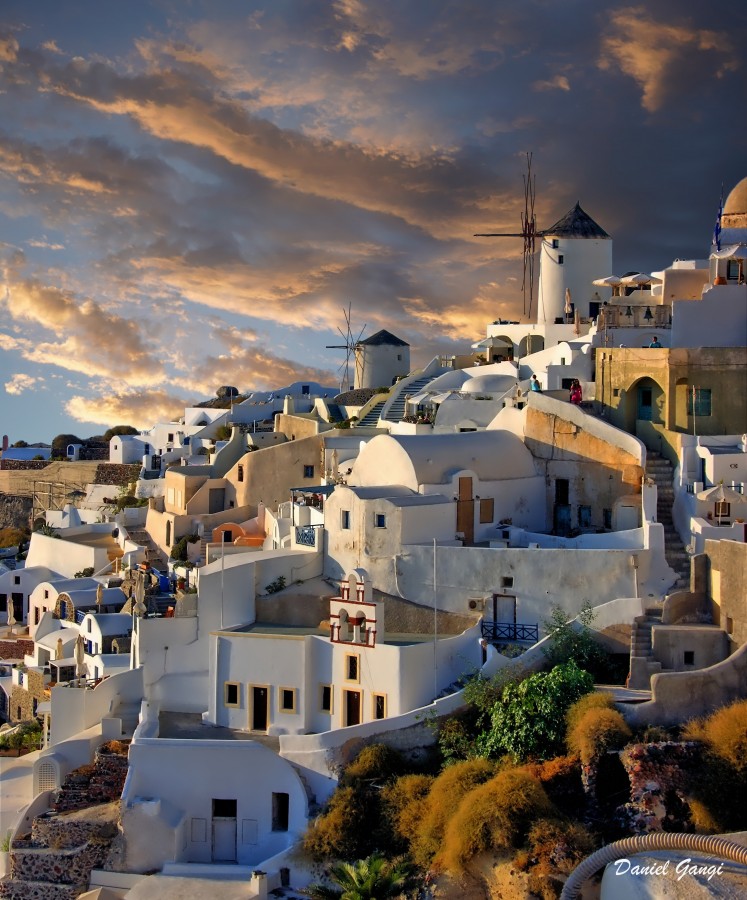 "Santorini/Grecia" de Alberto Daniel Gangi