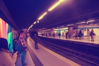 El Metro en Madrid