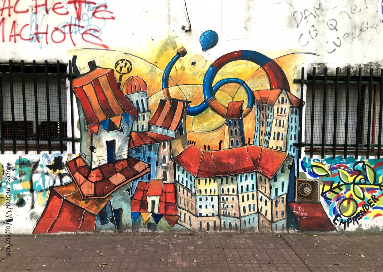 "Arte callejero .. paredes que hablan" de Ricardo Mximo Lopez Moral