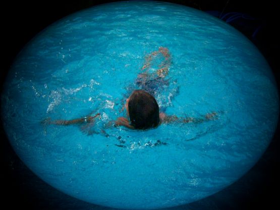 Foto 3/nadando en una burbuja