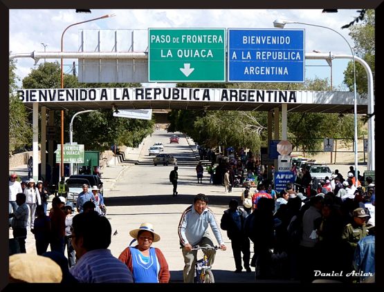 Foto 3/la frontera quiaca- bolivia