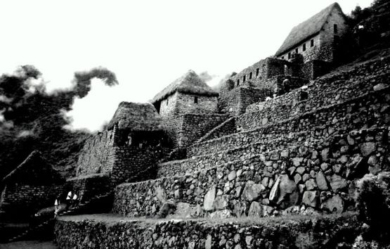 Foto 5/Machu Pichu en blanco y negro.