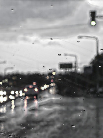 Foto 3/LLuvia en la ciudad.