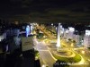 Noche de Buenos Aires desde el aire