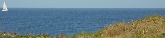 Foto 1/El velerito en el horizonte.