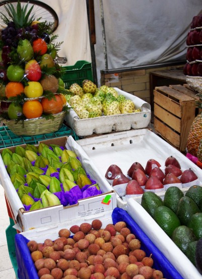 Foto 3/Frutas y verduras mejicanas.