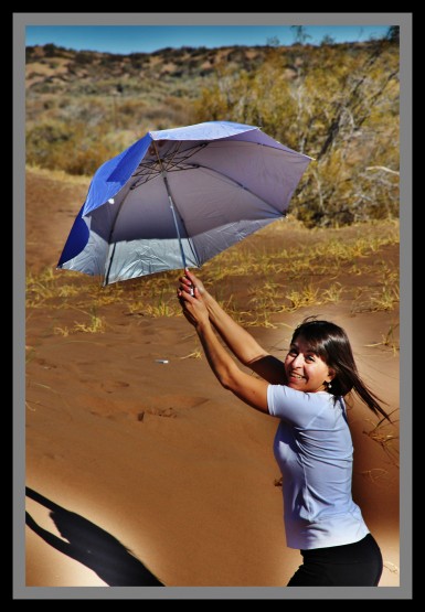 Foto 4/Ella y su paraguas