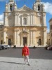 turistas en Mdina,Malta