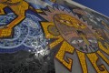 los graffitis del Parque Central de Mendoza