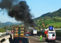 Incendio en la autopista