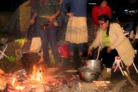 Comidas comunitarias durante el Ao Nuevo Andino
