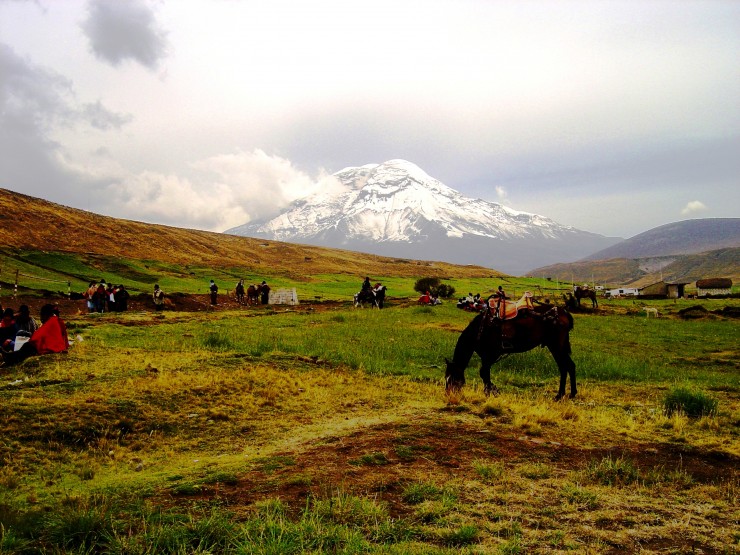 Foto 4/Camino a El Lindero, al Chimborazo…