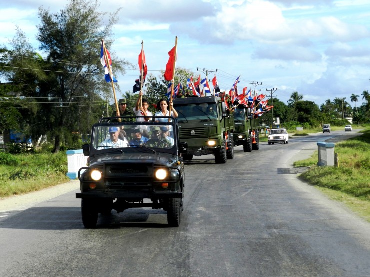 Foto 3/Jvenes cubanos protagonizarn marcha triunfal