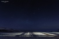 Noches frias y oscuras de Islandia....