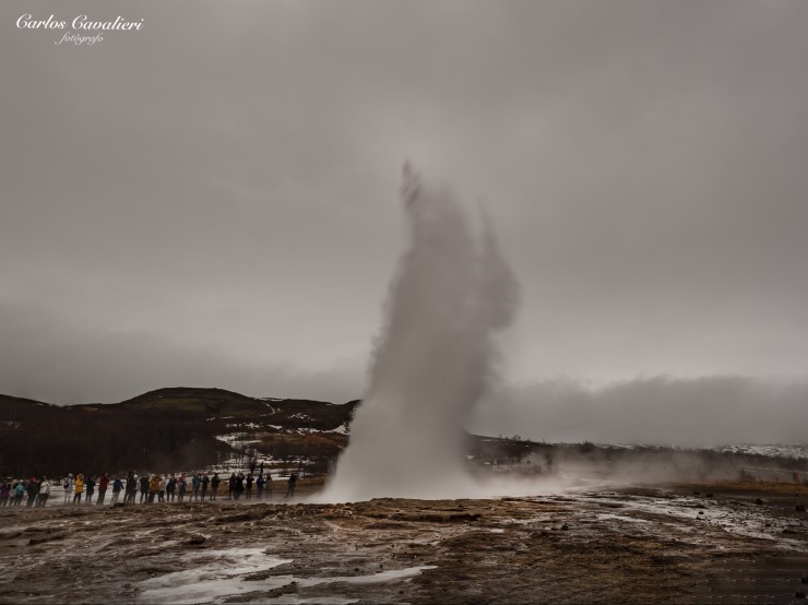 Foto 2/Geiser Blaskog, Islandia.