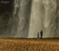Una de las tantas cascadas de Islandia...