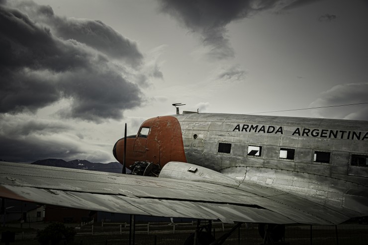 Foto 5/El primer avion en llegar a la Antrtida.