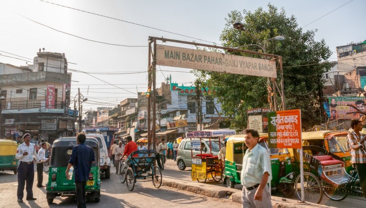 Foto 1/The Main Bazar in New Deli (Parte 1)