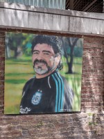 Maradona en la Calle
