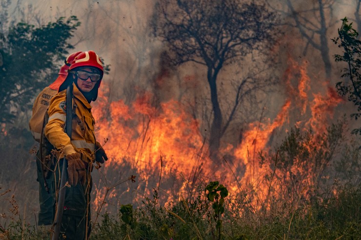 Foto 1/Incendios Provincia de Corrientes