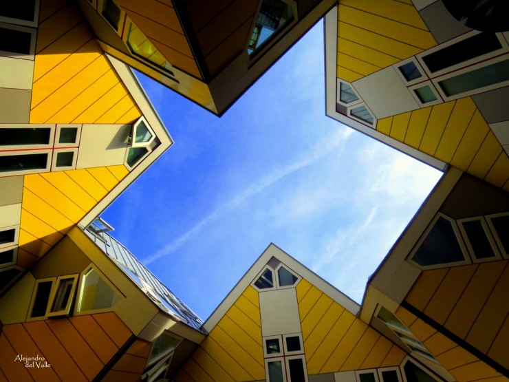 Foto 5/Las extraas Casas Cubo de Rotterdam