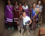 selfie con mis amigos masai