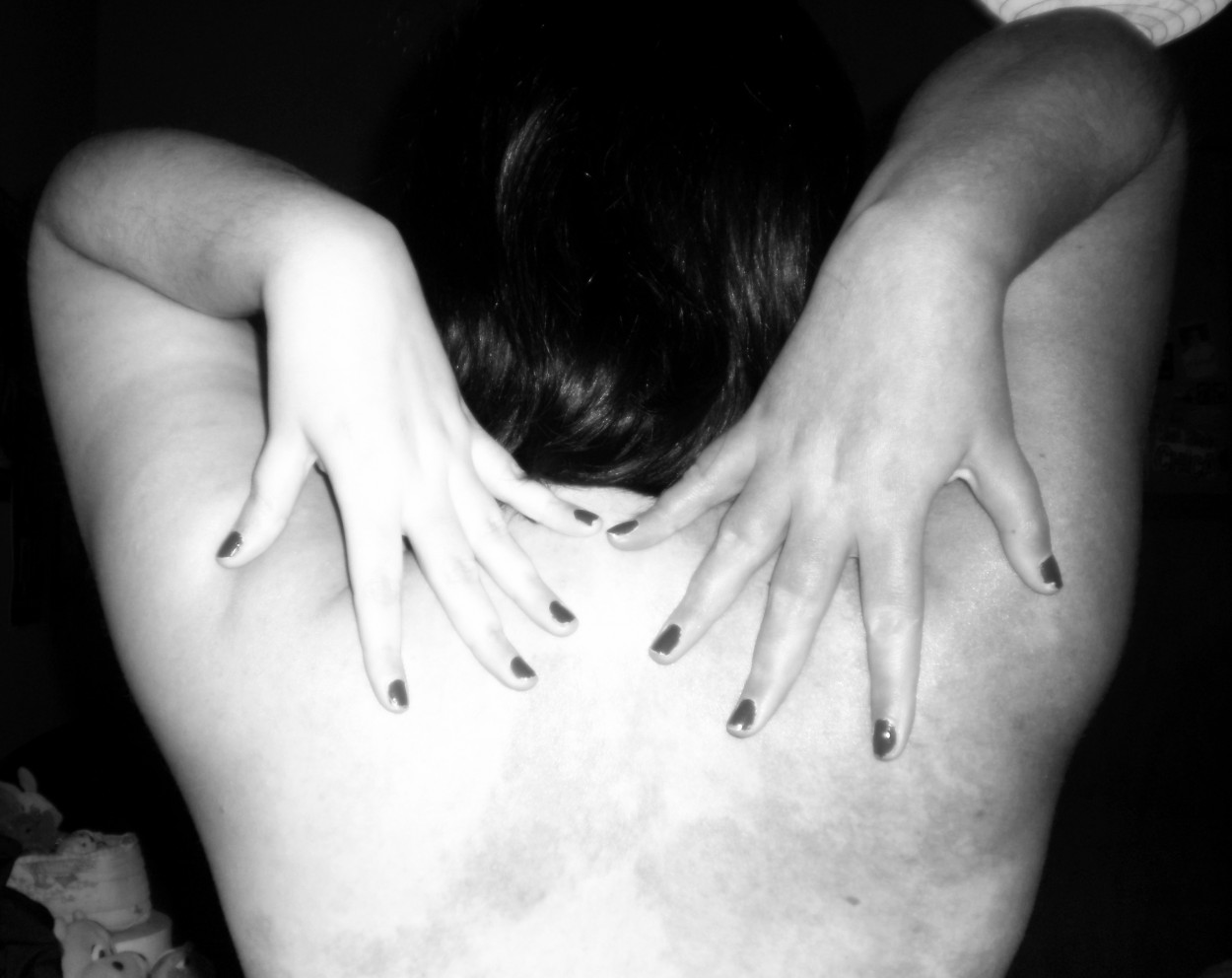 "Mi espalda, mi propio ser." de Daniela Romani
